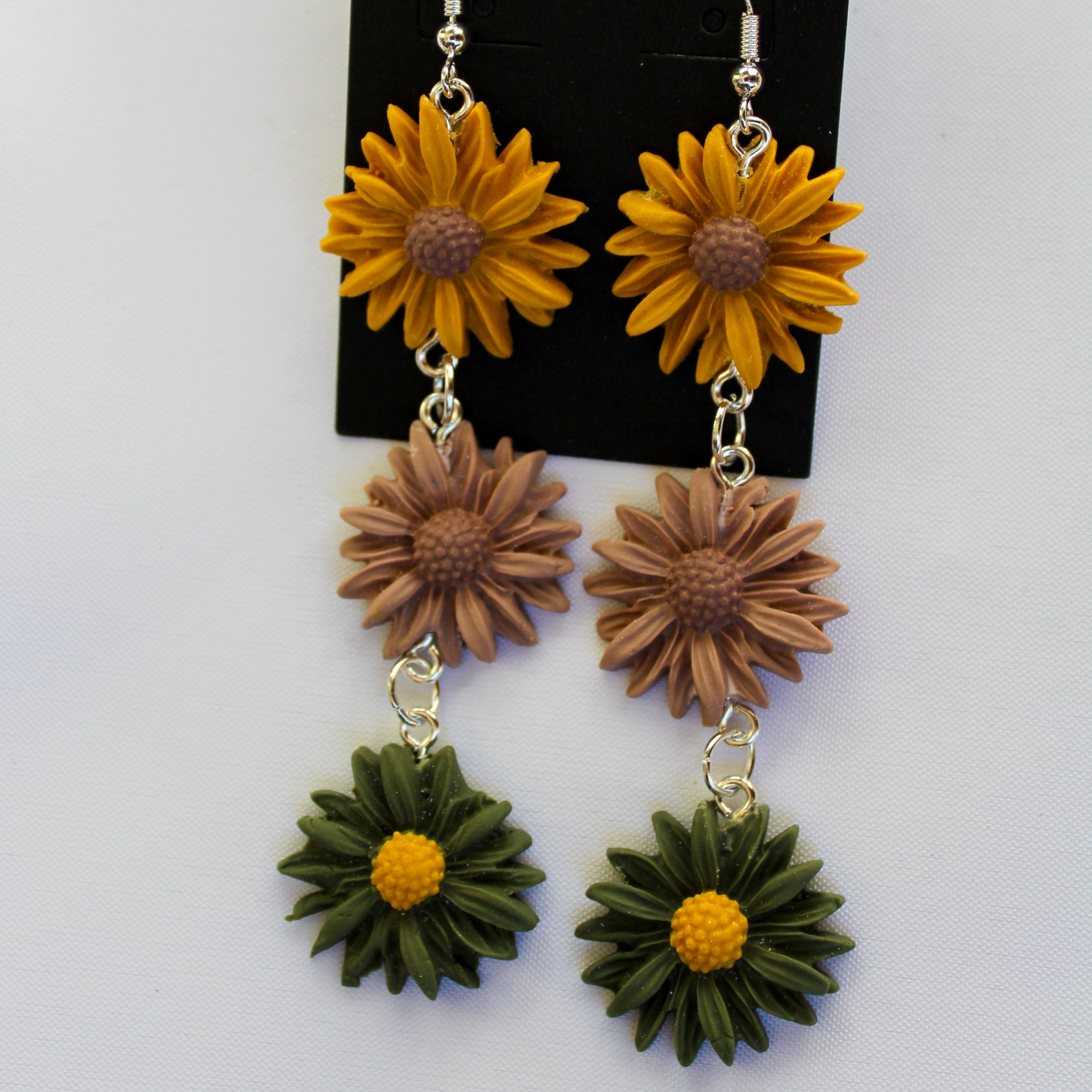 Flower Stack Earring