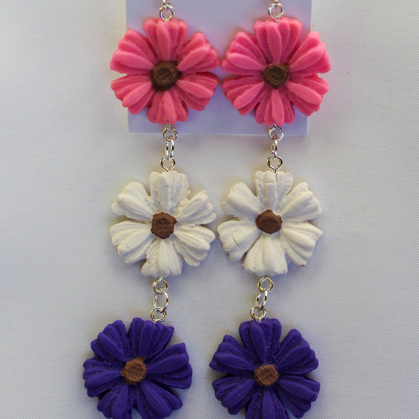 Flower Stack Earring