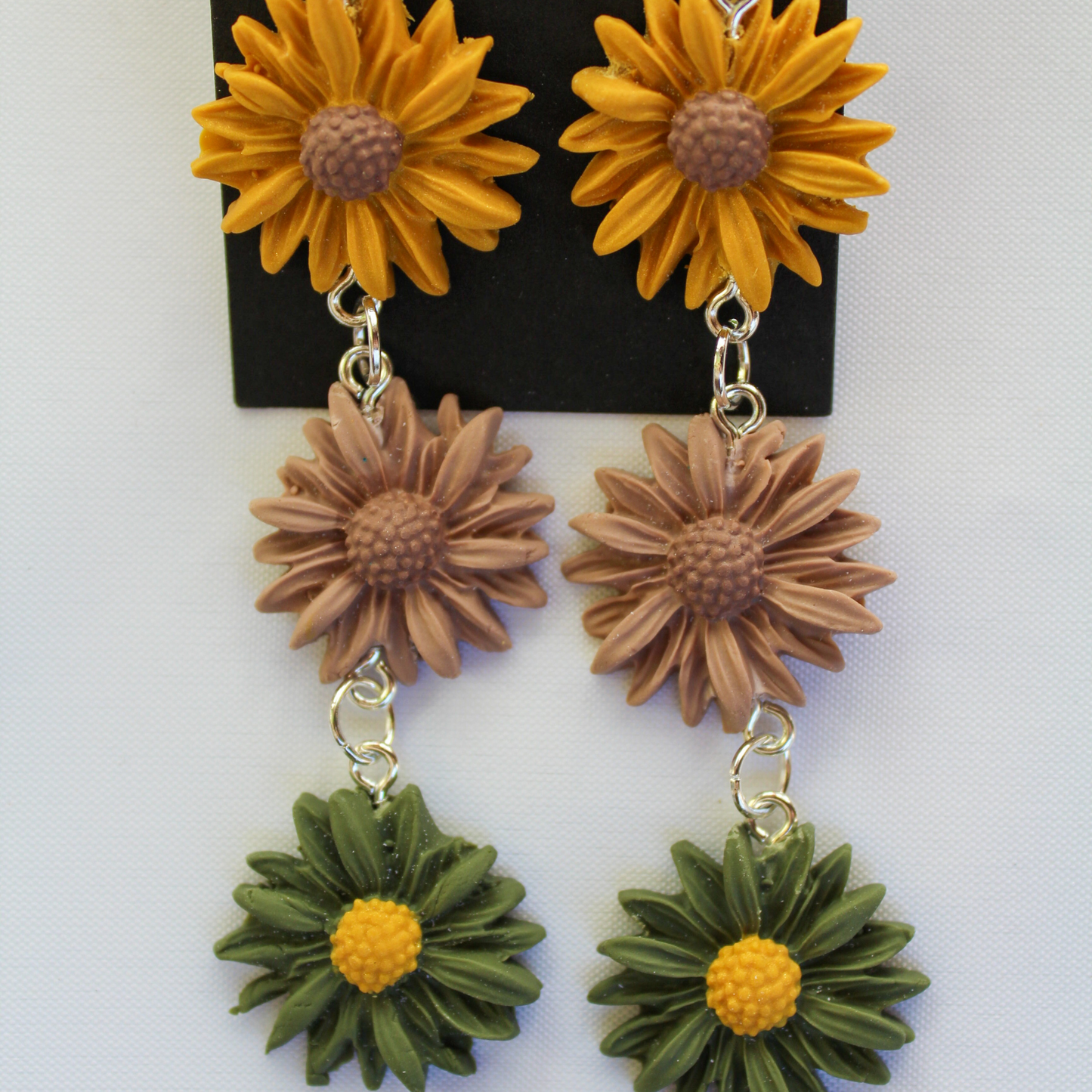 Flower Stack Earring