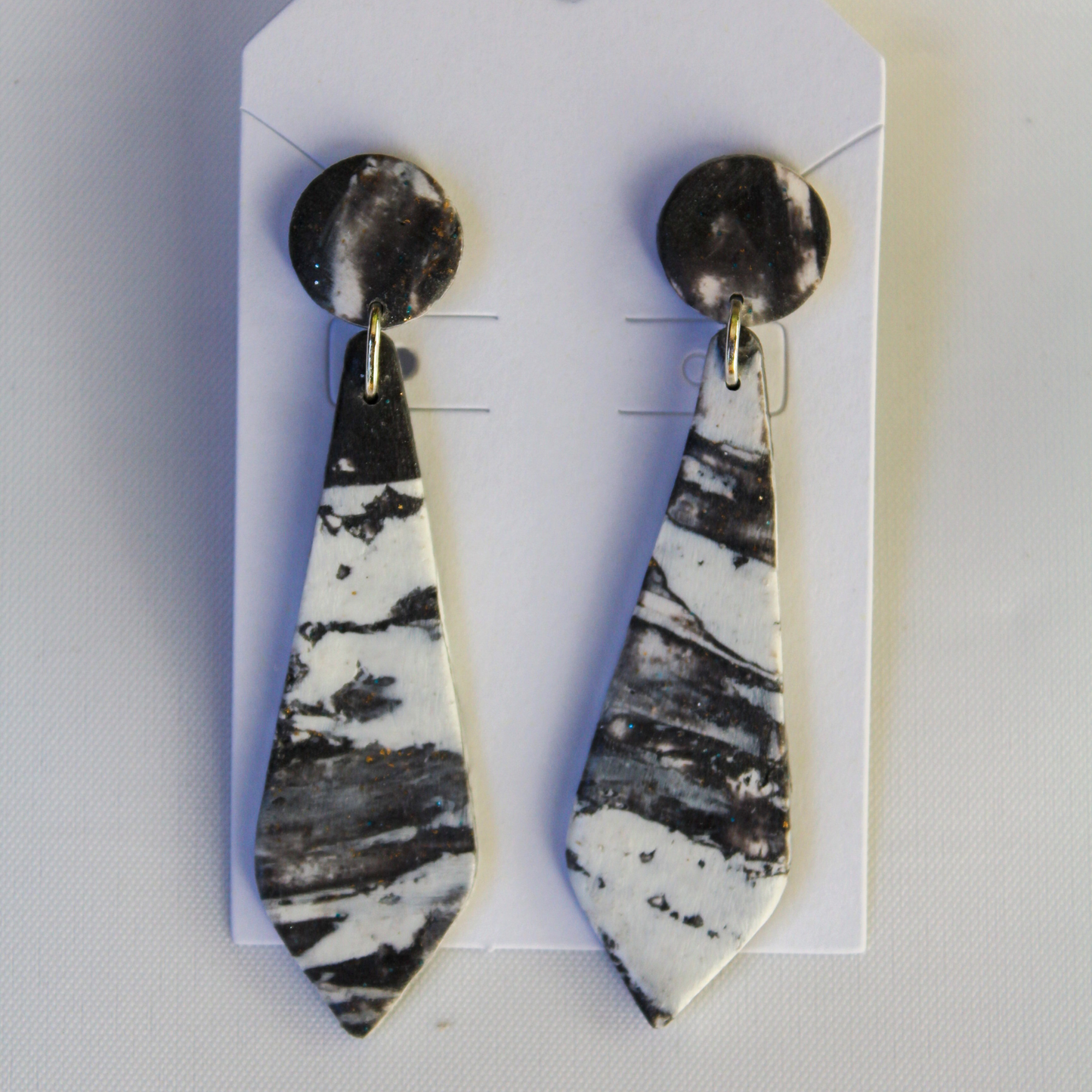 Marble Dangle Earring