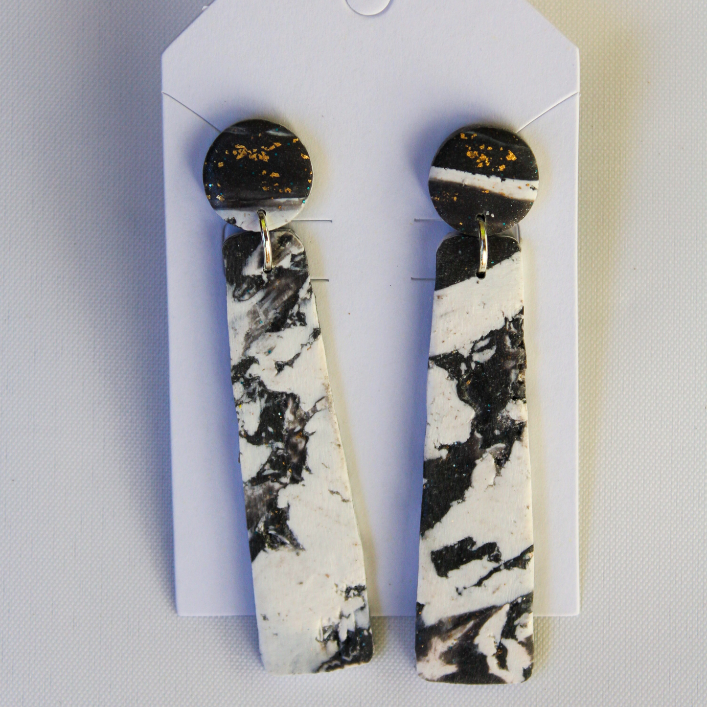 Marble Dangle Earring