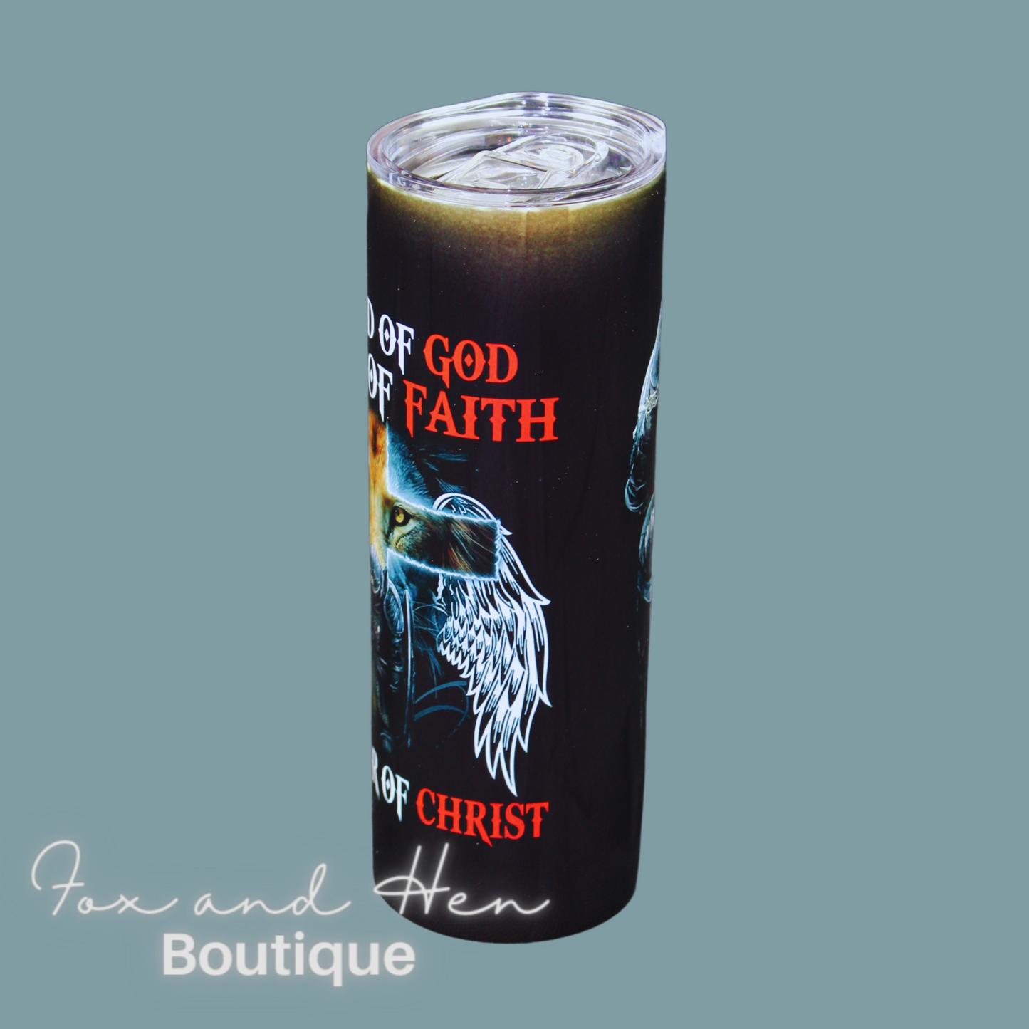 Man of Faith Tumbler