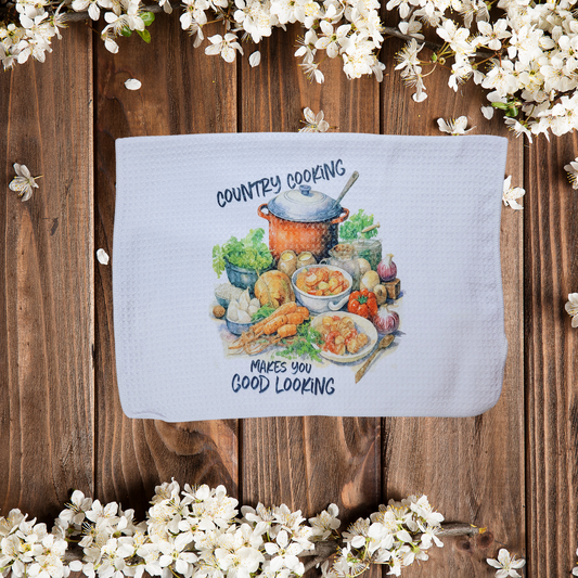 Country Cookin' Kitchen Towel