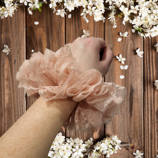 Pink Lady Scrunchie