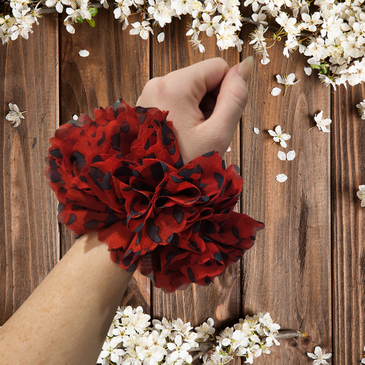 Lady Bug Scrunchie