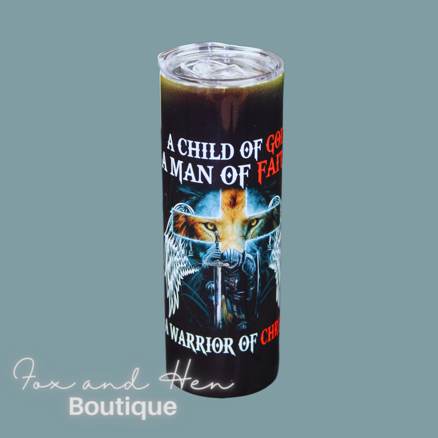 Man of Faith Tumbler