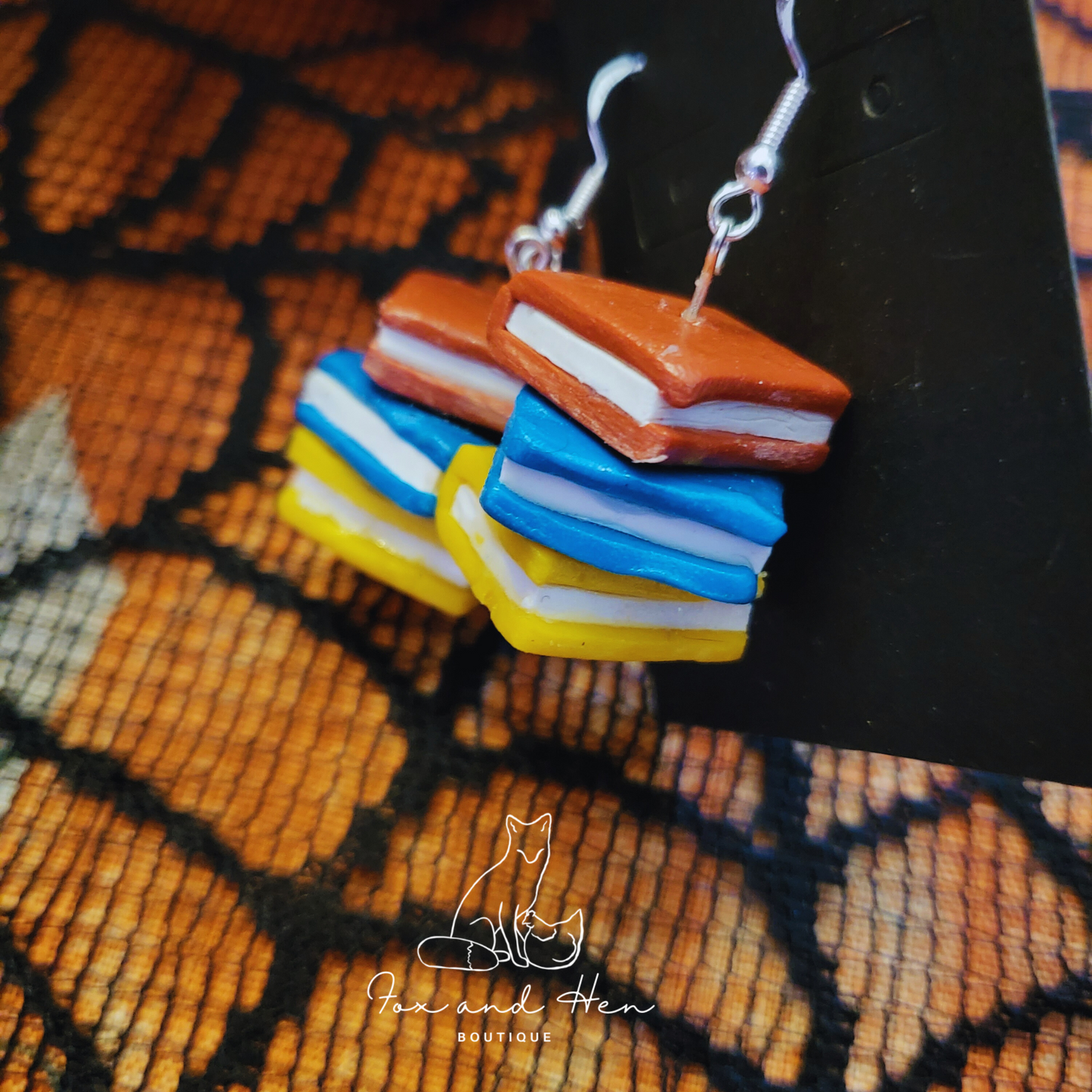 Book Club Earring