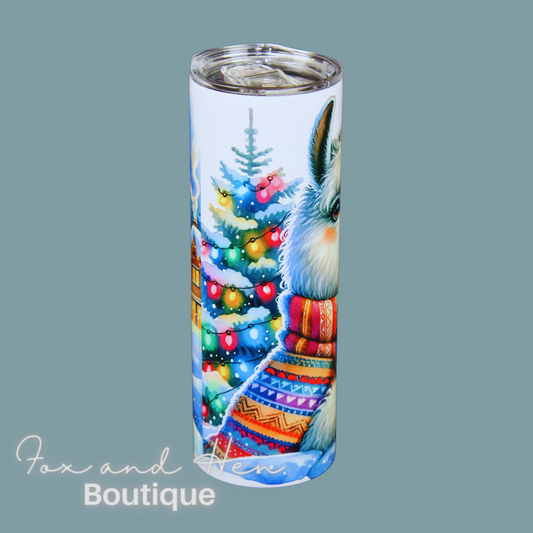 Lama Holidays Tumbler