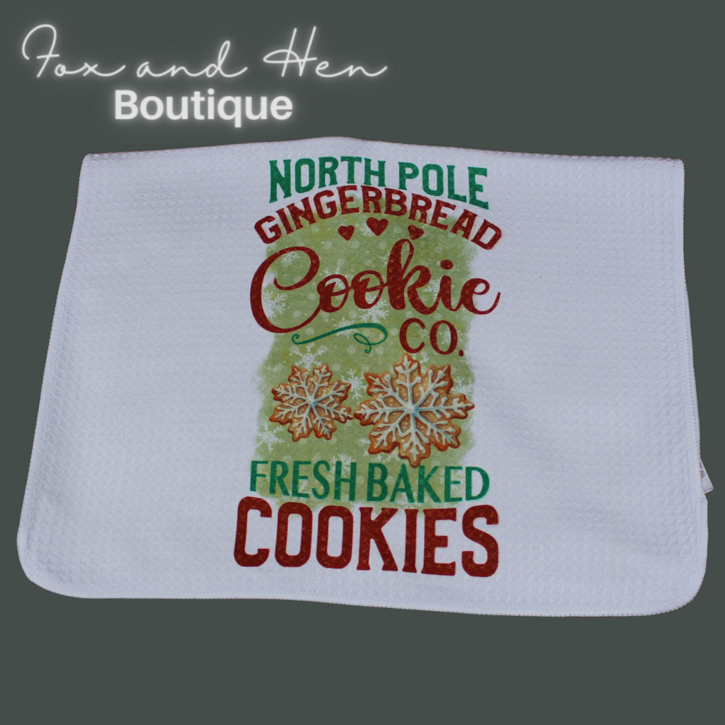 Gingerbread Bakery Kitchen Towel