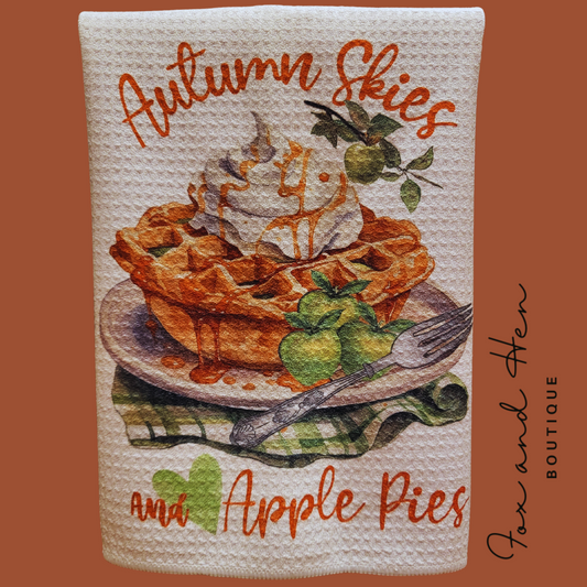 Autumn Desserts Kitchen Towel