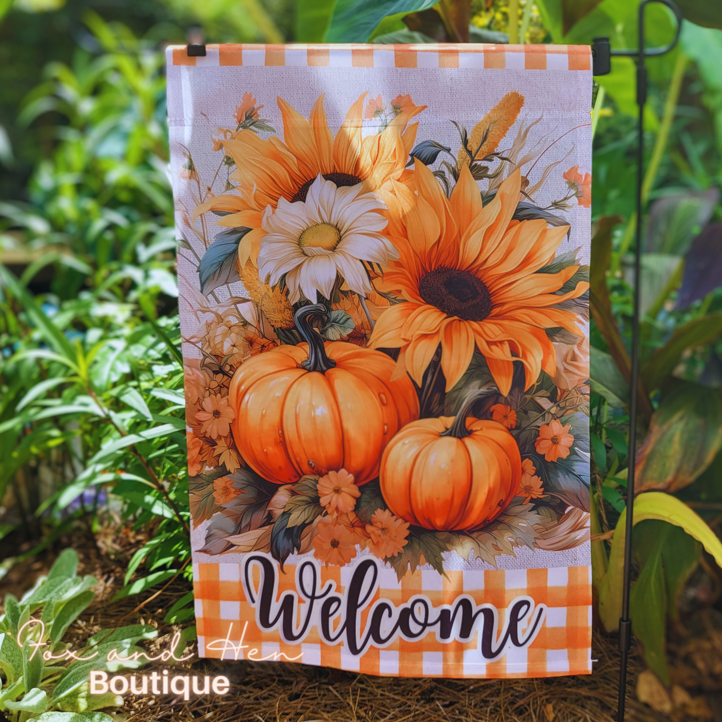 Colors of Fall Garden Flag