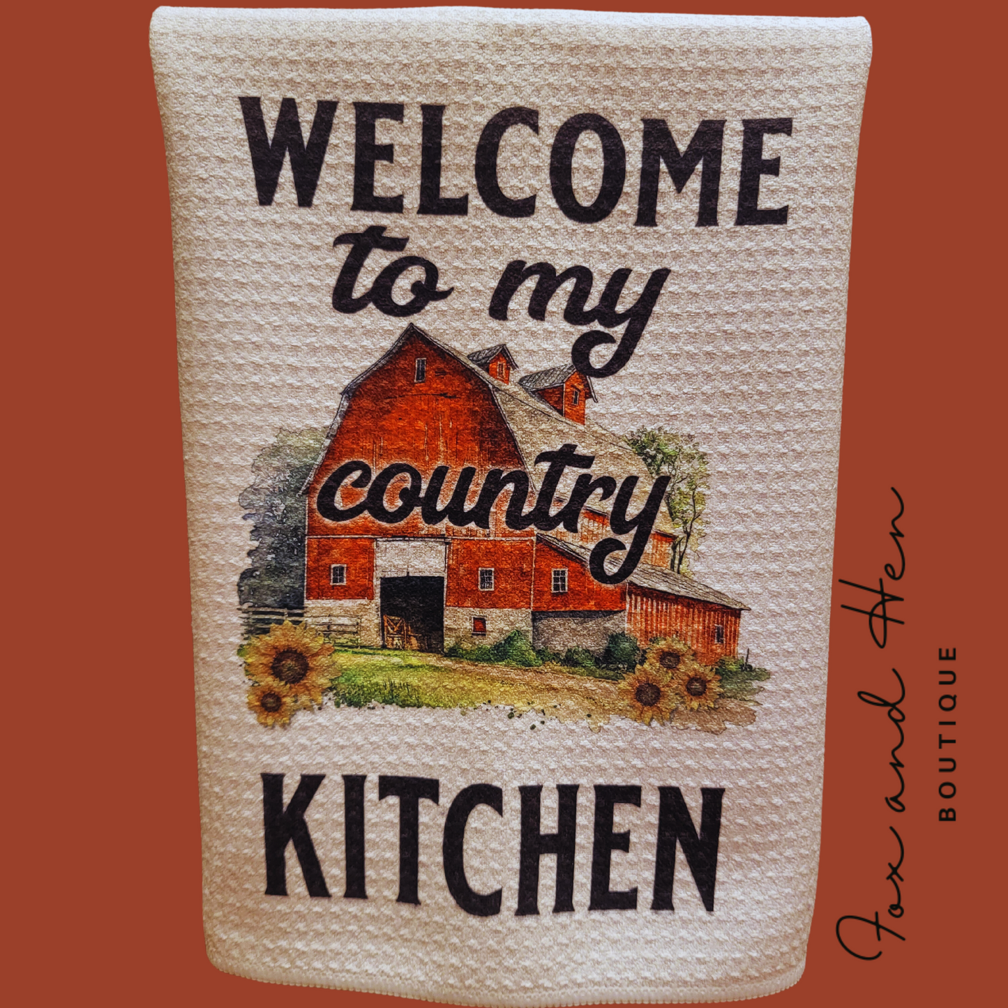 'Country Kitchen' Kitchen Towel