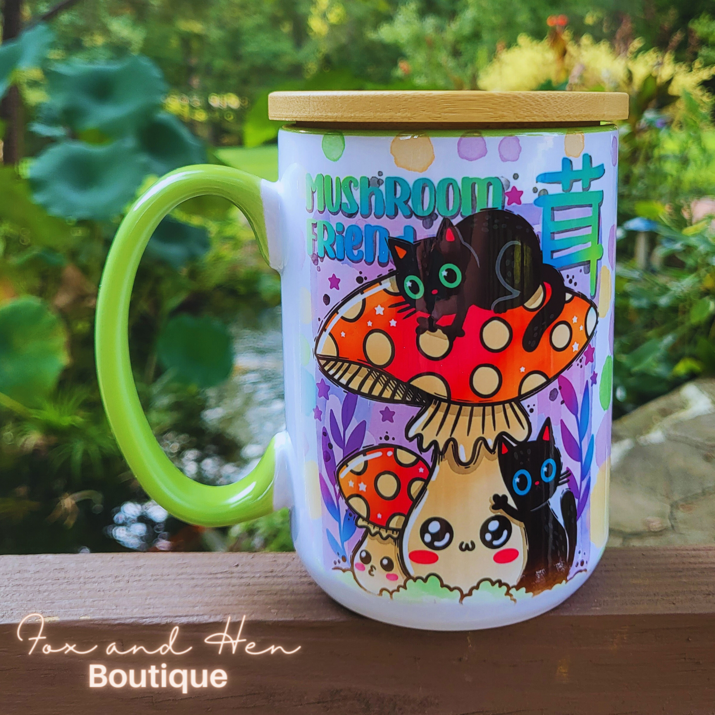 Mushroom Friends Mug