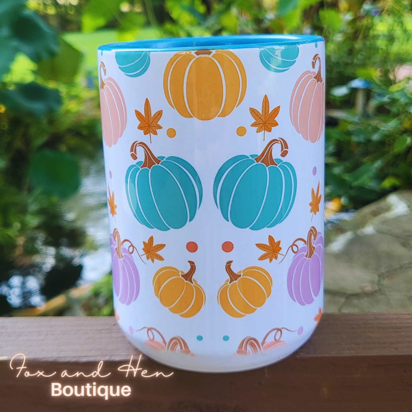 Pastel Pumpkins Mug