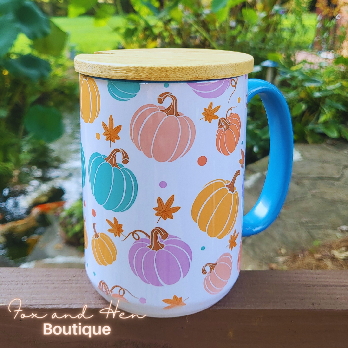 Pastel Pumpkins Mug