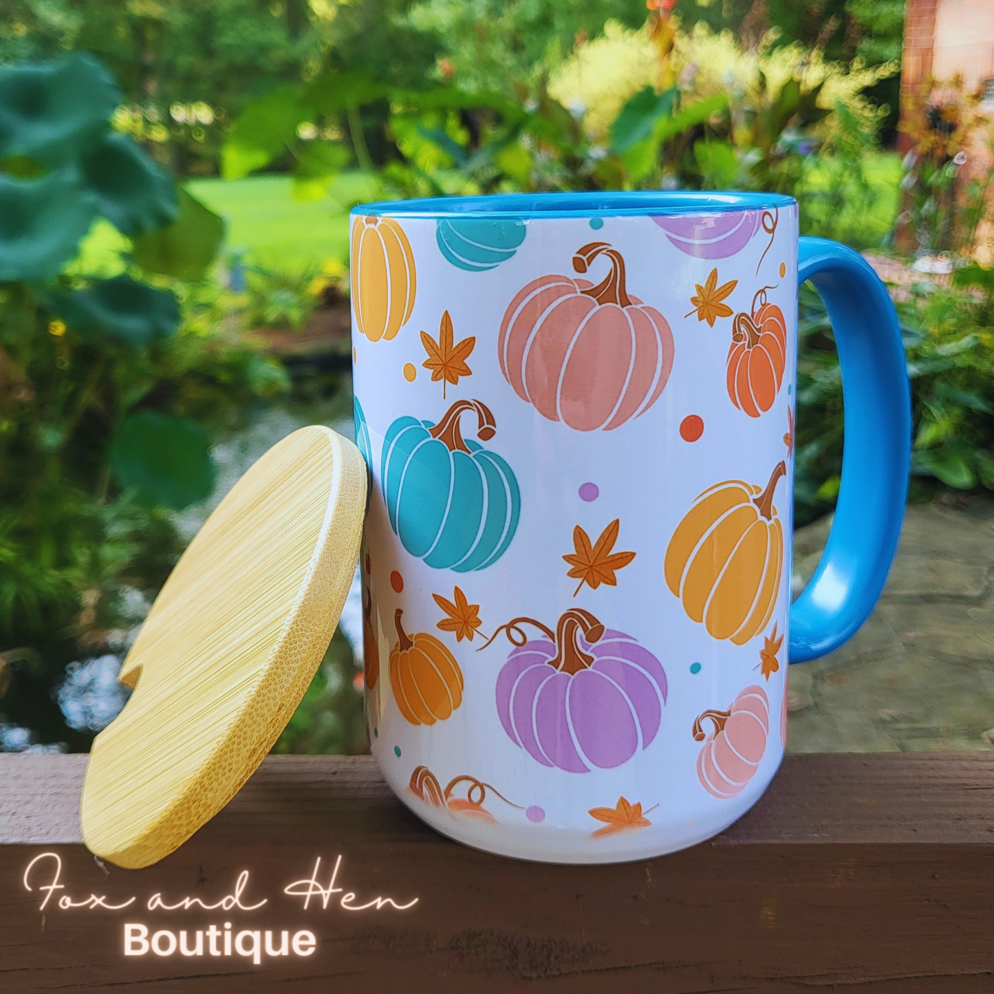 Pastel Pumpkins Mug