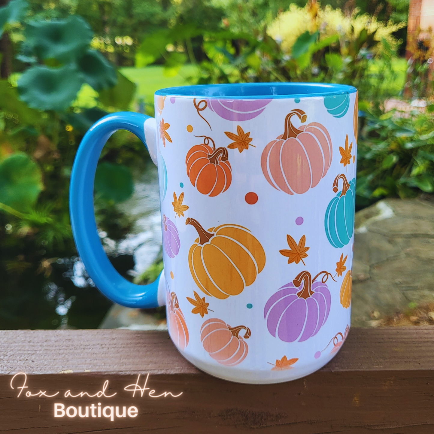 Pastel Pumpkins Mug