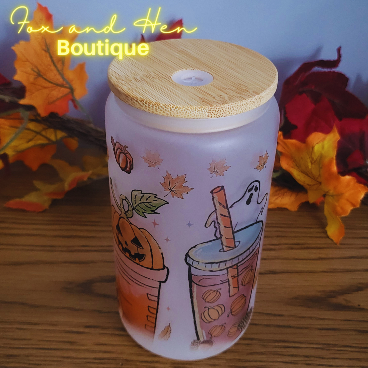 Pumpkin Beverages Glass Can