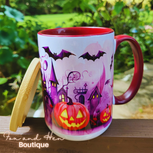 Violet Spooky Mug