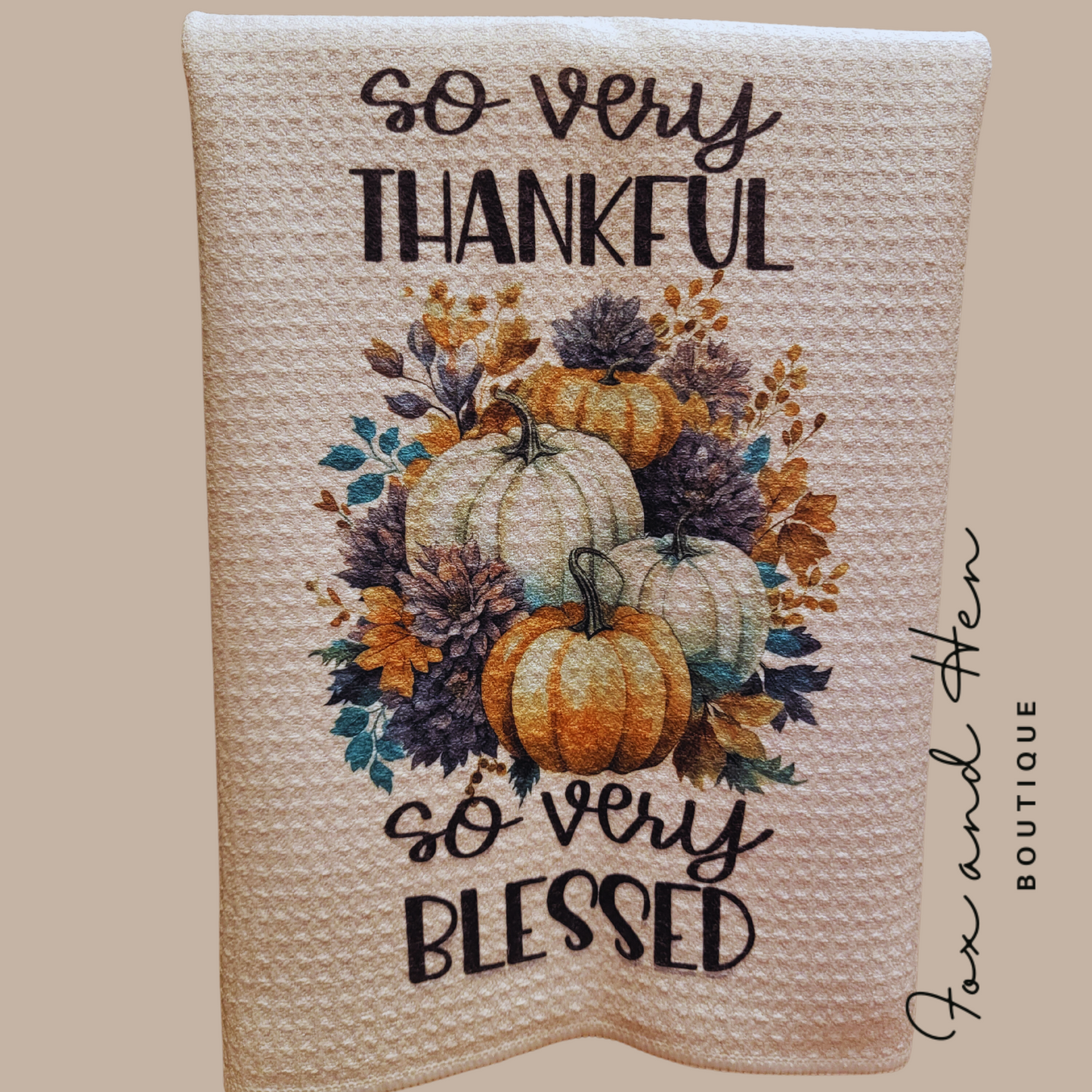 Give Thanks Kitchen Towel