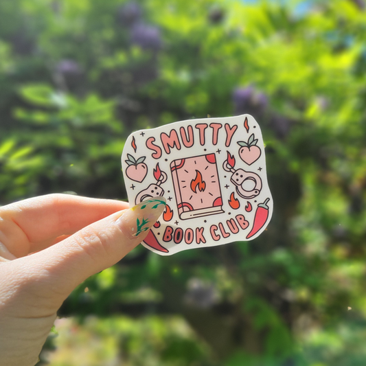 Smutty Book Club Sticker